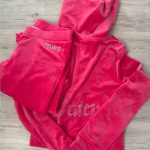 Juicy Couture Pink Tracksuit Set